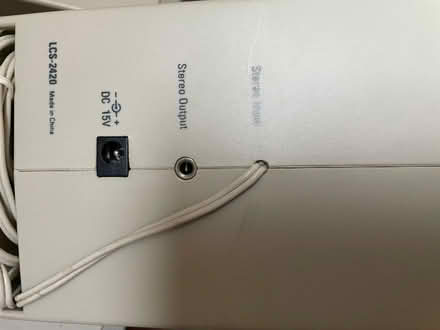 Photo of free Retro computer speakers (Knebworth SG3) #2