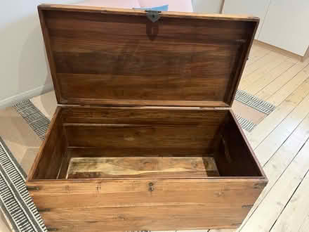 Photo of free Teak blanket box (Keymer BN6) #1