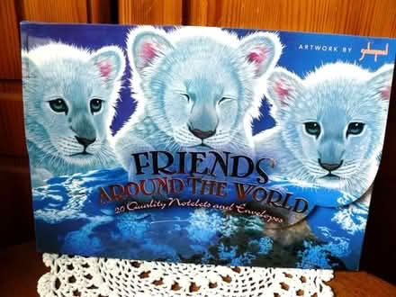 Photo of free new cards/envelopes set (animals) (Woodside WD25) #1