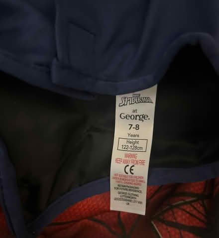 Photo of free Kids spiderman costume 7-8years (Chatham ME4) #2