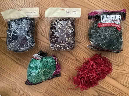Photo of free Basket filler-crinkle paper shred (Redwood City, Woodside Plaza) #1