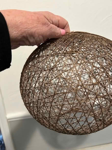 Photo of free Wicker. Lampshade (Ware SG12) #1