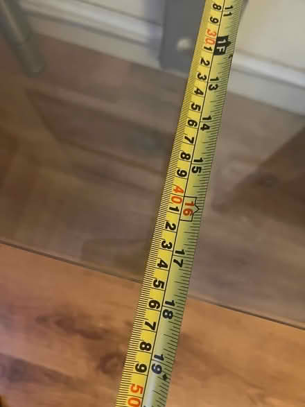 Photo of free Glass TV stand (Longbarn WA2) #3