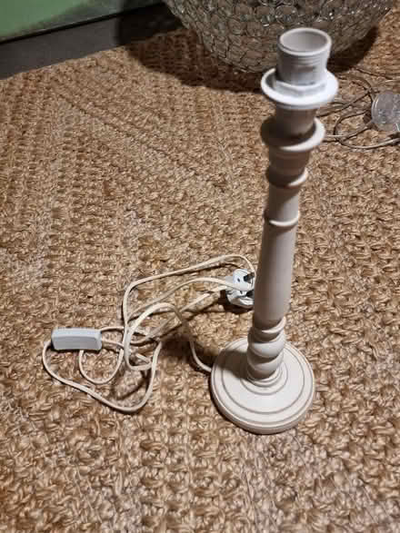 Photo of free White table lamp (Chorlton M21) #2