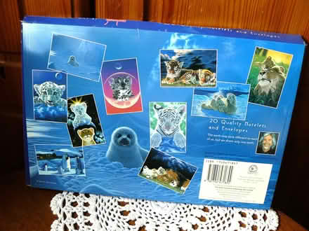 Photo of free notelets/envelopes set (animals) (Woodside WD25) #2