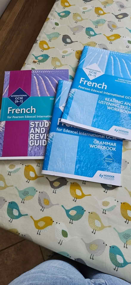 Photo of free IGCSE French study guide and workbooks (St Stephens AL3) #1