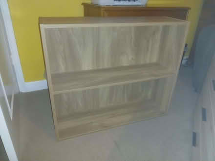 Photo of free 2 Tier pine effect bookcase (Mile House TS19) #1