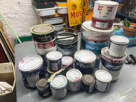 Photo of free Old paint (Hillsborough, Sheffield, S6) #1