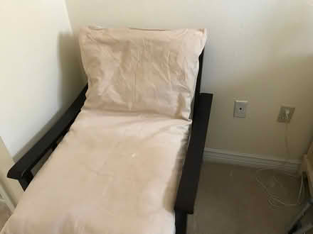 Photo of free Wood chair with cushion (Walnut Creek) #4