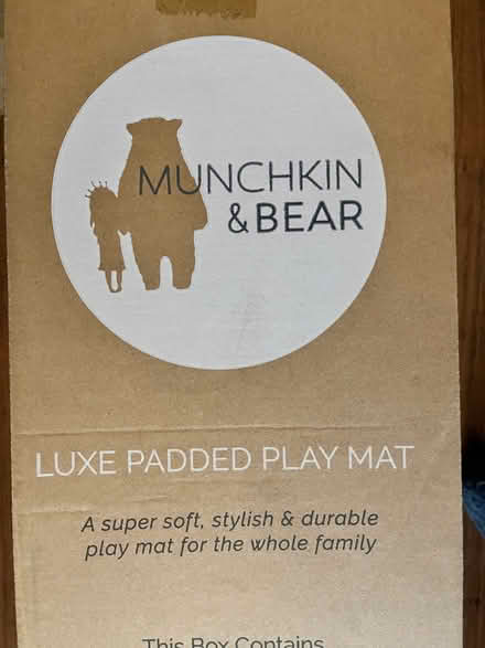 Photo of free Baby play mat - large munchkin and bear (Brentford Gate TW8) #1