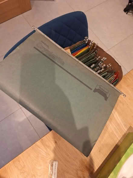 Photo of free Filing cabinet folders (CR5 old coulsdon) #3