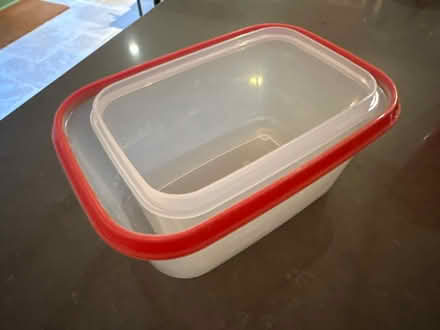 Photo of free 2 small plastic containers (RH12 4HJ) #2