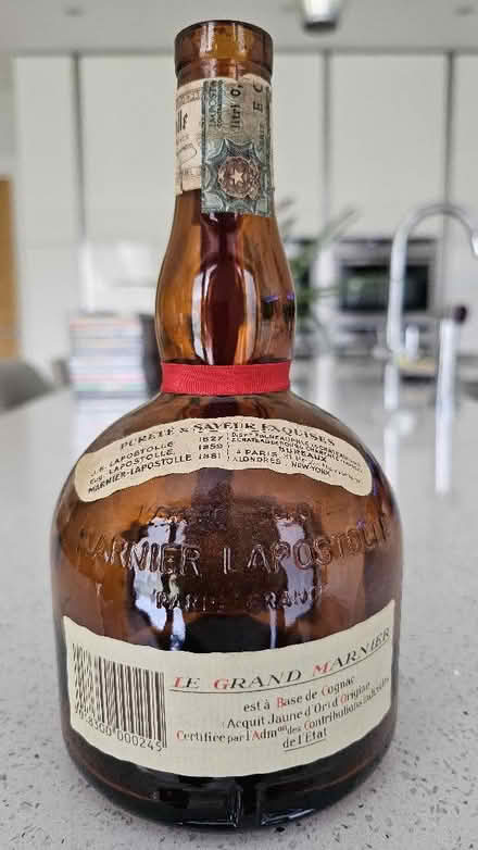 Photo of free Vintage Grand Marnier bottle empty for re-purposing (Townsend AL3) #3