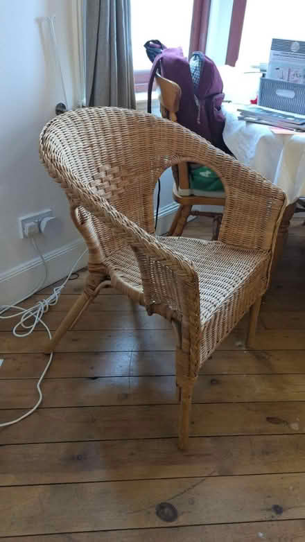 Photo of free One wicker chair (Cathcart G44) #2