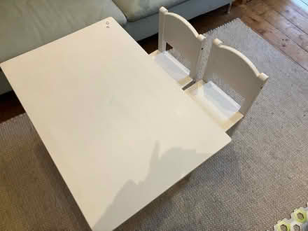 Photo of free Kids table and 2 chairs - ikea (North Strand Dublin 3) #4