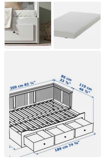 Photo of free IKEA sofa to pull out bed (Kenley CR8) #1