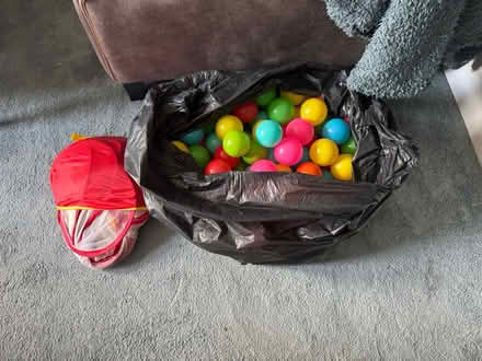 Photo of free Kids/Toddlers Ball Pool and Balls (Woodside SE25) #1