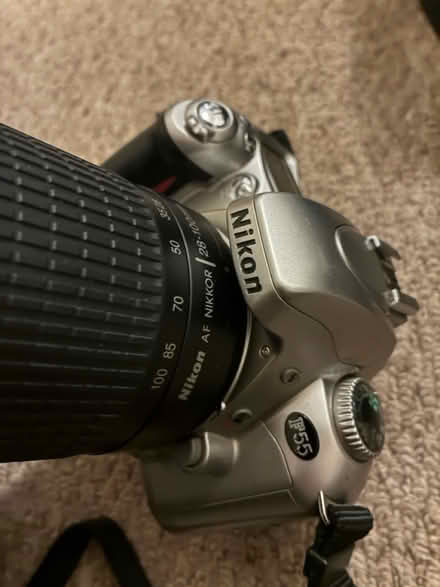 Photo of free Nikon F55 SLR film camera & lens (Kingswood) #2