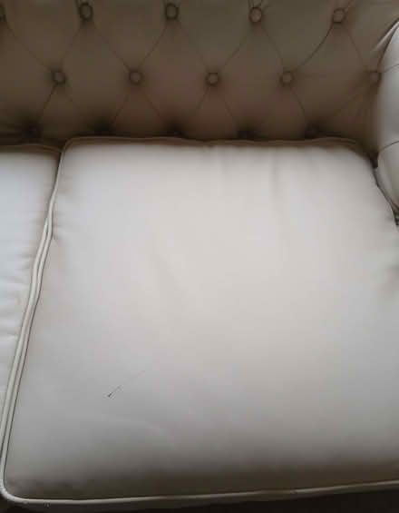 Photo of free Leather sofa and fabrict chair (GU12) #4