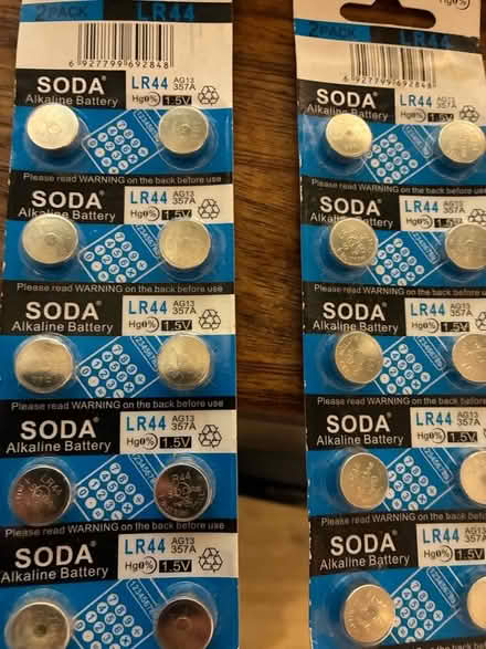 Photo of free Small batteries (these were for old style hearing aids) (Freemantle SO15) #1