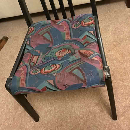 Photo of free 4 chair set, a sofa & a round chair (Harrow HA1) #3