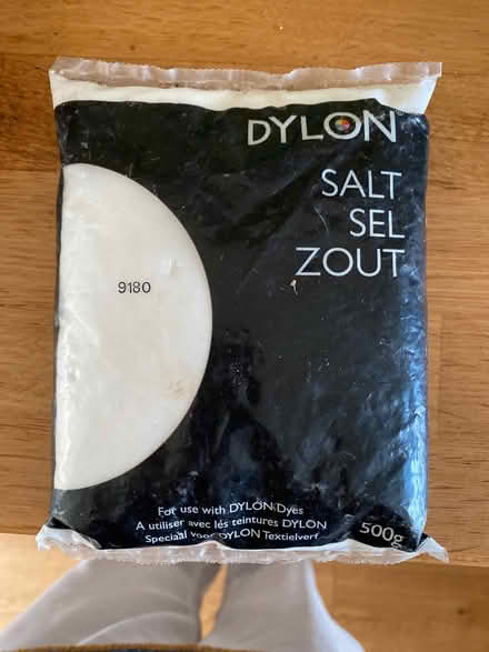 Photo of free Salt for dyeing (Bisley Old Road GL5) #1