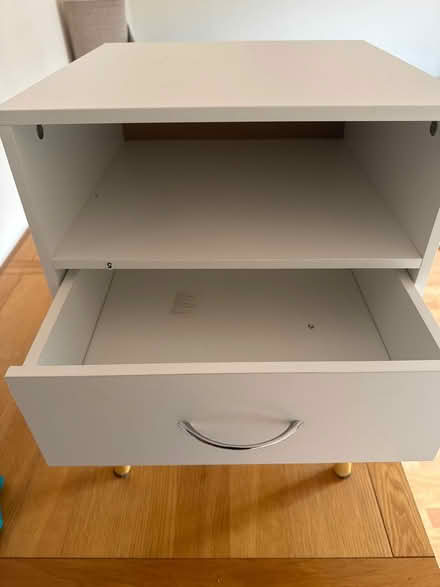 Photo of free White bedside table (SE13) #2