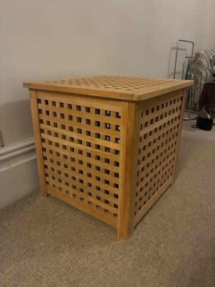 Photo of free Wooden cube storage box/table (Kingswood) #1