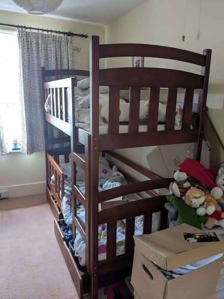 Photo of free Wooden bunk beds (Ludlow SY8) #2