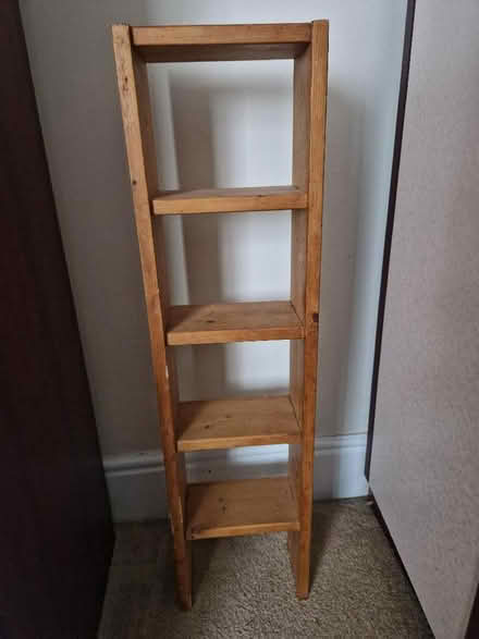 Photo of free Small wooden shelve unit (Sparkhill B13) #1
