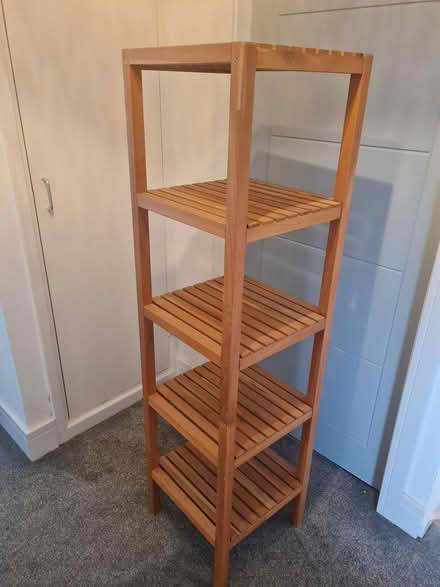 Photo of free Wooden shelving unit (Spondon DE21) #1