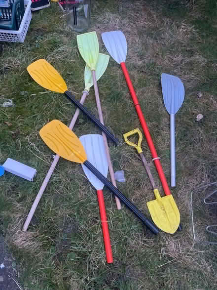 Photo of free A selection of paddles and oars (Bowerham LA1) #1