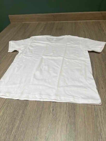 Photo of free 2 Plain White T-Shirts. 9-11 years. Good condition (Southsea PO4) #4