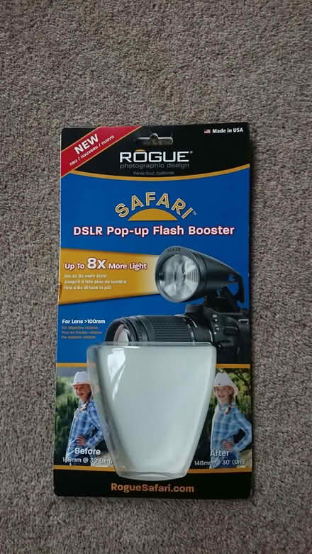 Photo of free 6 x pop up flash boosters (AB41) #1