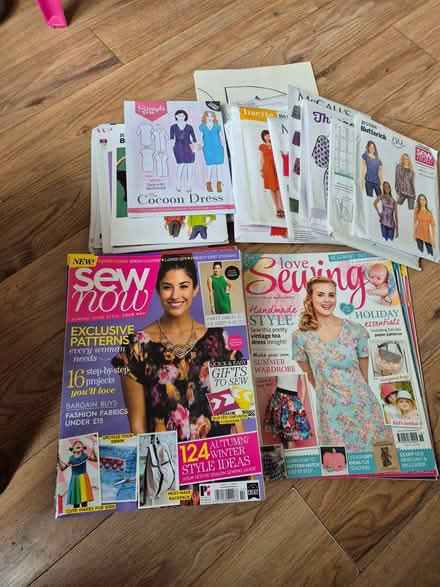 Photo of free Sewing magazines (Gidea Park RM2) #1