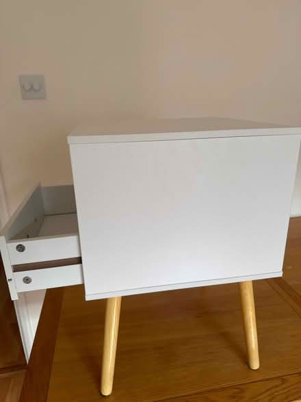 Photo of free White bedside table (SE13) #3