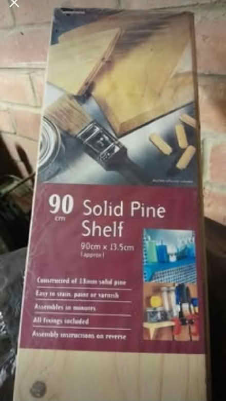 Photo of free 3 new pine shelves (Smiths Estate OX28) #2