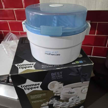Photo of free New Feeding bottles + steriliser (Lee, SE12) #2