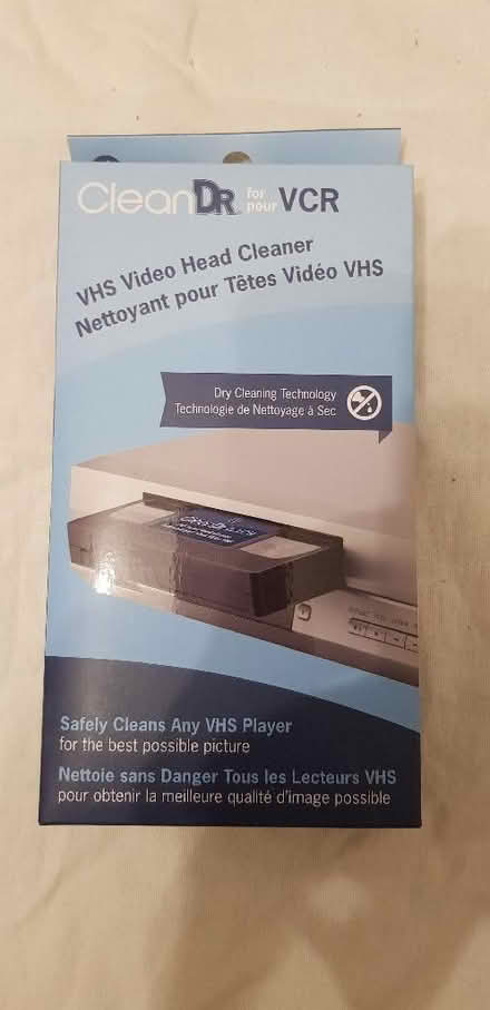 Photo of free VCR tape head cleaner tape (Bowbridge GL5) #1