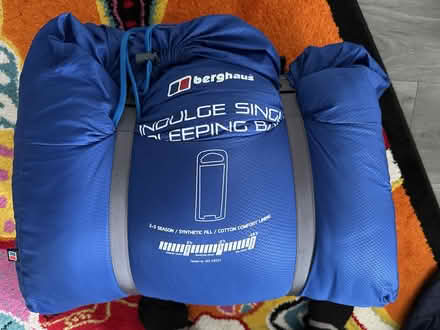 Photo of free Sleeping bag and cushions (Abingdon OX14) #1