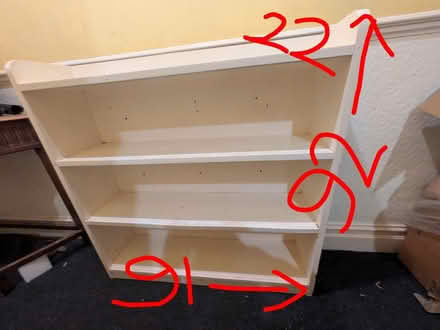 Photo of free Book case. Solid wood? (Herne Hill /North Dulwich SE24) #1
