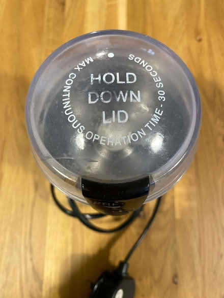 Photo of free coffee & spice grinder, lloytron, lid has a crack but it sti (Broadwater BN14) #2