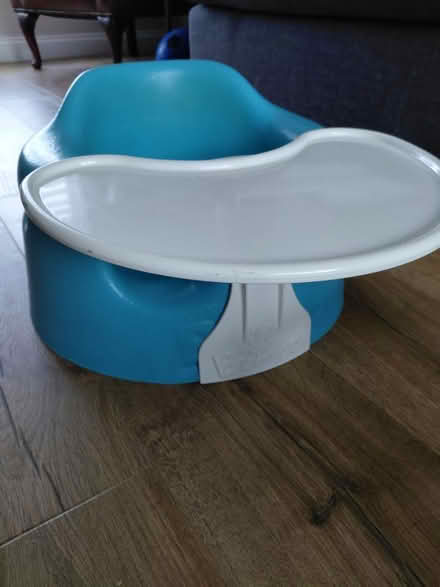 Photo of free Baby Bumbo with tray (Knightsfield Welwyn Garden AL8) #2