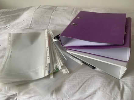 Photo of free Folders and plastic slips (Newhaven BN9) #1