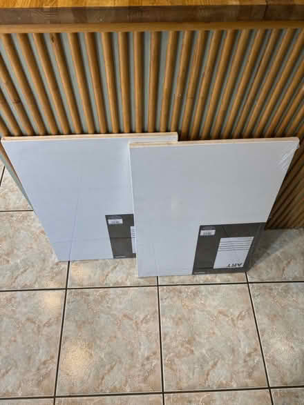Photo of free 2 blank canvas (MK3 west Bletchley) #1