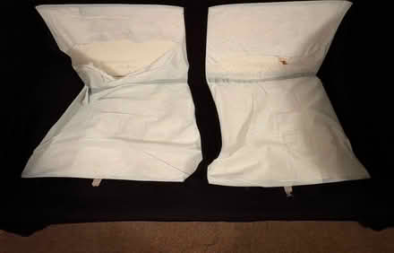 Photo of free COLLECTION ASAP ikea ektorp 2-seat sofa (dyed black) (Sudbury Hill HA1) #4