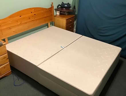 Photo of free King size divan bed (base only) (M32, near Sevenways.) #1