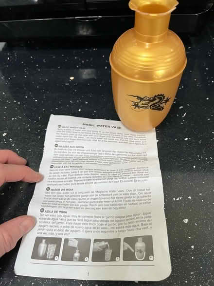 Photo of free Magic water vase toy (Ware SG12) #1