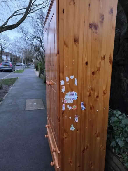Photo of free Wooden wardrobe (Ruislip) #2