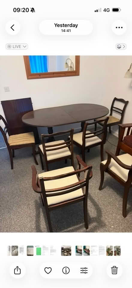 Photo of free Dining table (Heartsease NR7) #1